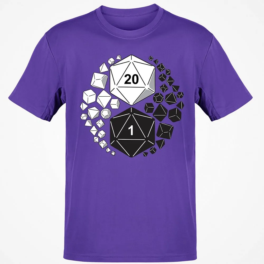 Gaming Yin Yang T-Shirt - Purple - 9