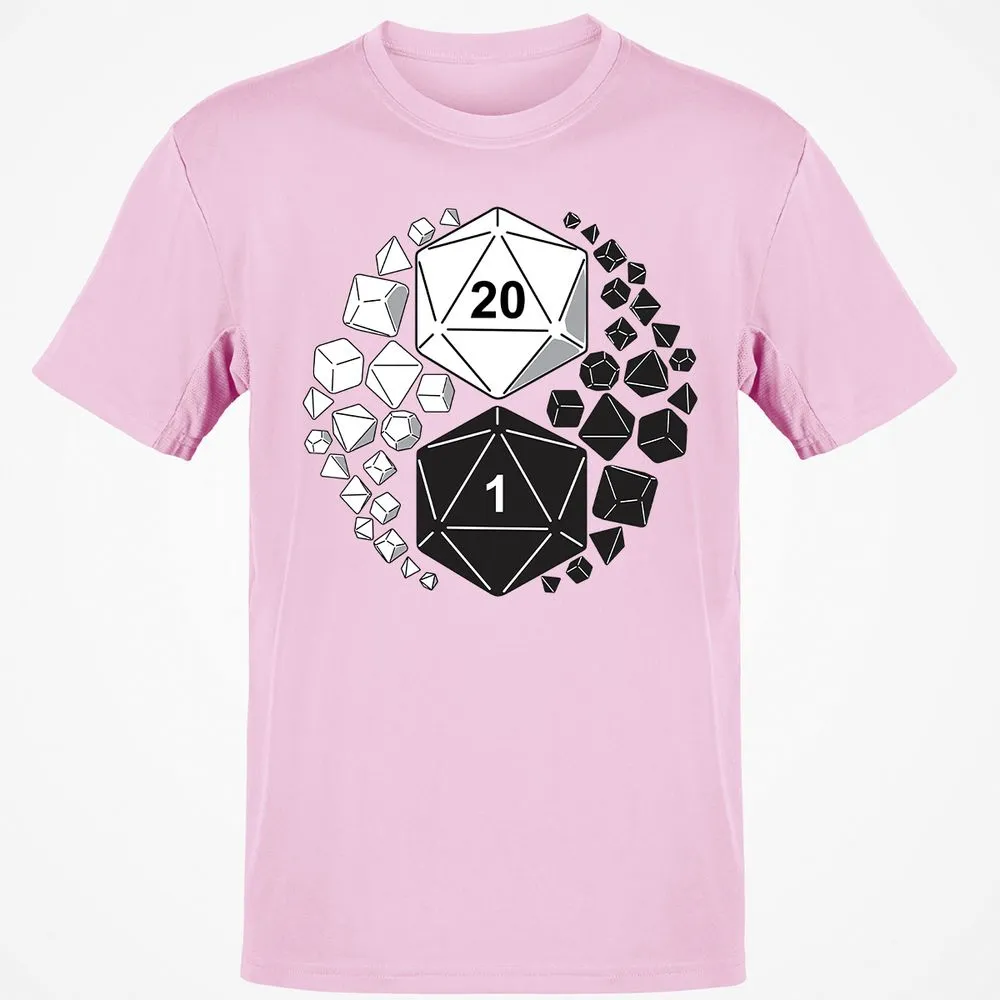 Gaming Yin Yang T-Shirt - Light Pink - 5