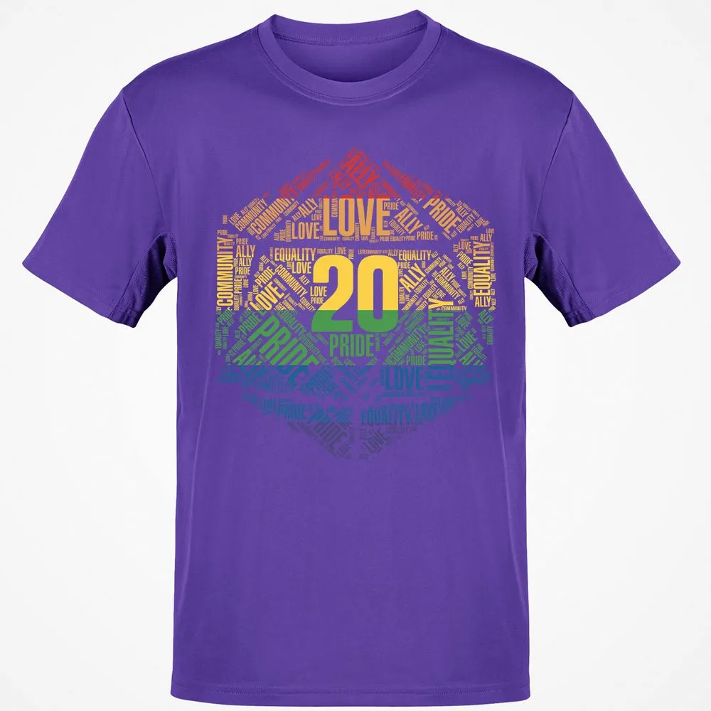D20 Pride T-Shirt - Purple - 9