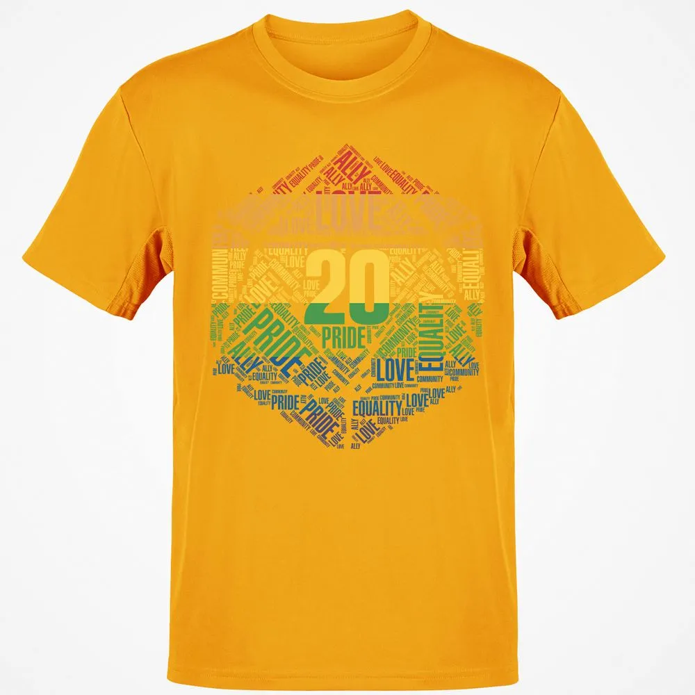 D20 Pride T-Shirt - Gold - 4