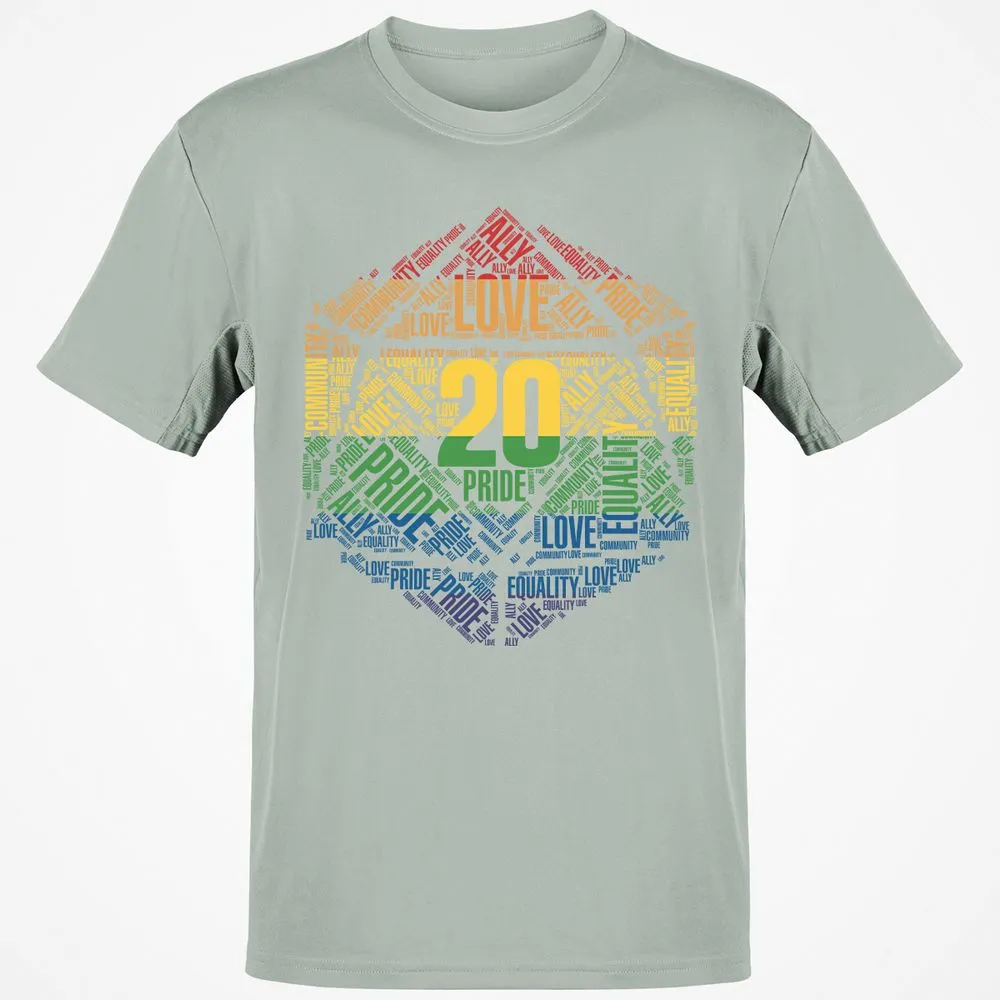 D20 Pride T-Shirt - Ash - 2