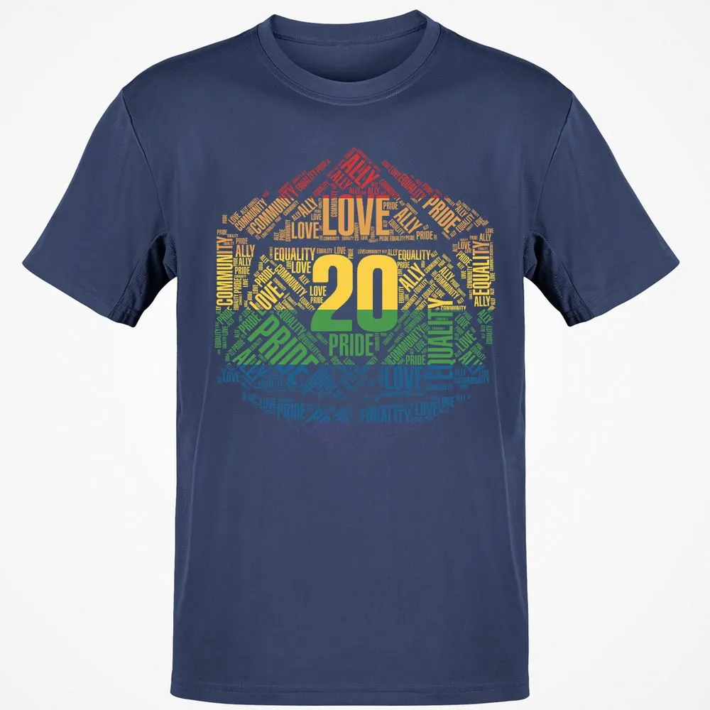 D20 Pride T-Shirt - Navy - 7