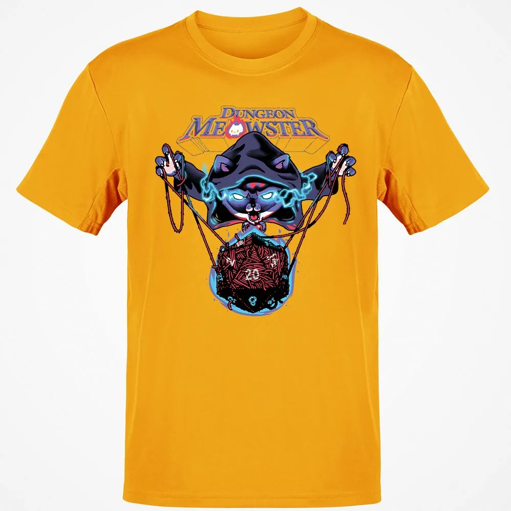Dungeon Meowster T-Shirt - Gold - 4