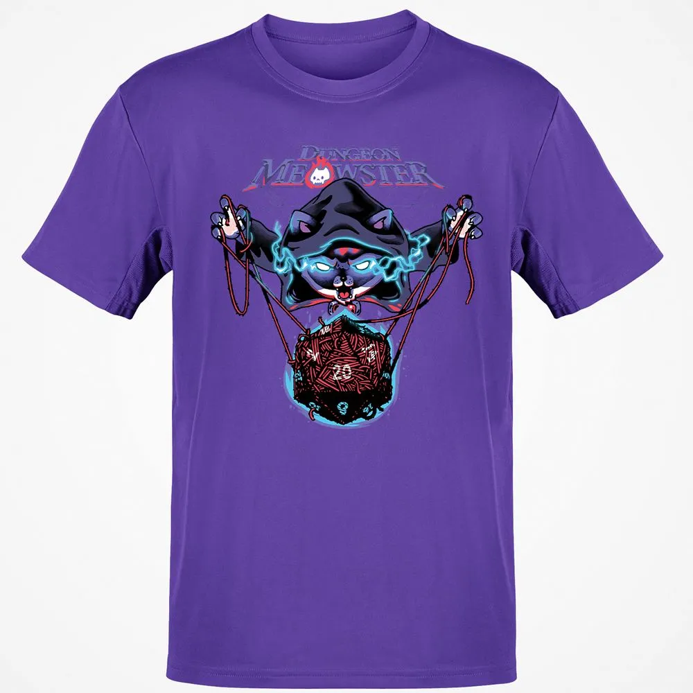 Dungeon Meowster T-Shirt - Purple - 9