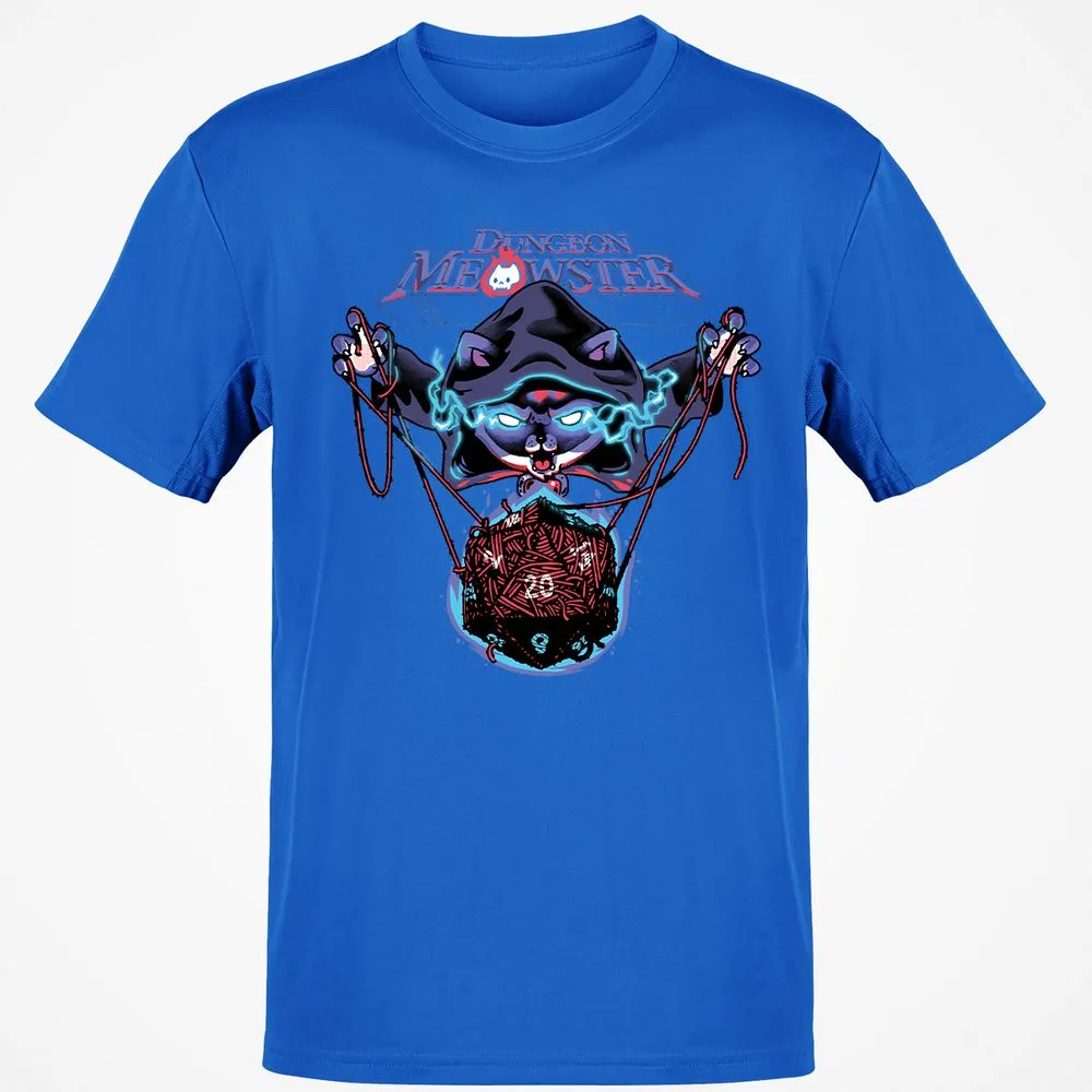 Dungeon Meowster T-Shirt - Royal - 11