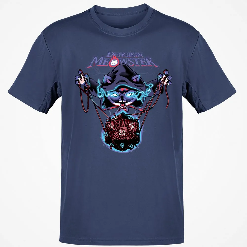 Dungeon Meowster T-Shirt - Navy - 7