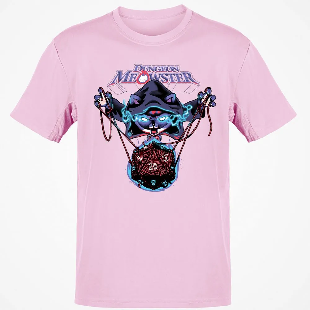 Dungeon Meowster T-Shirt - Light Pink - 5