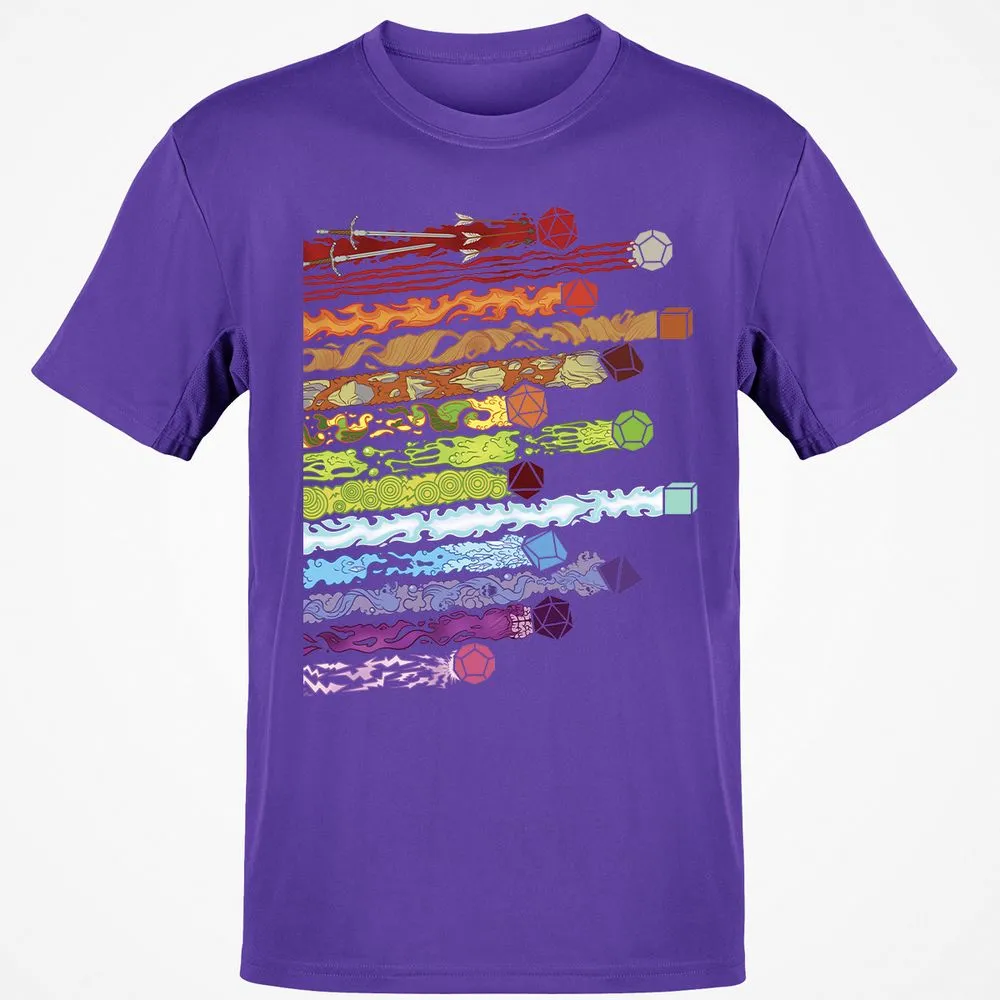 Damage Dices T-Shirt - Purple - 9