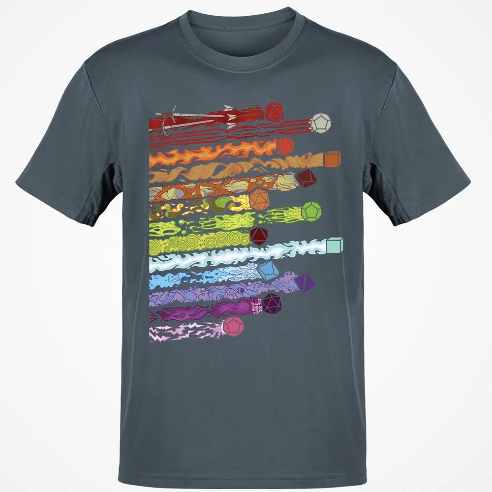 Damage Dices T-Shirt - Charcoal - 3