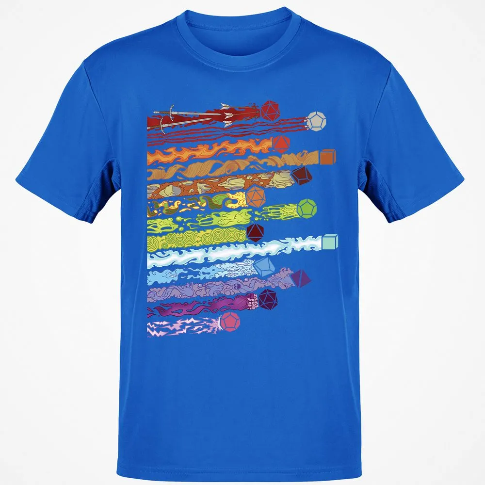 Damage Dices T-Shirt - Royal - 11