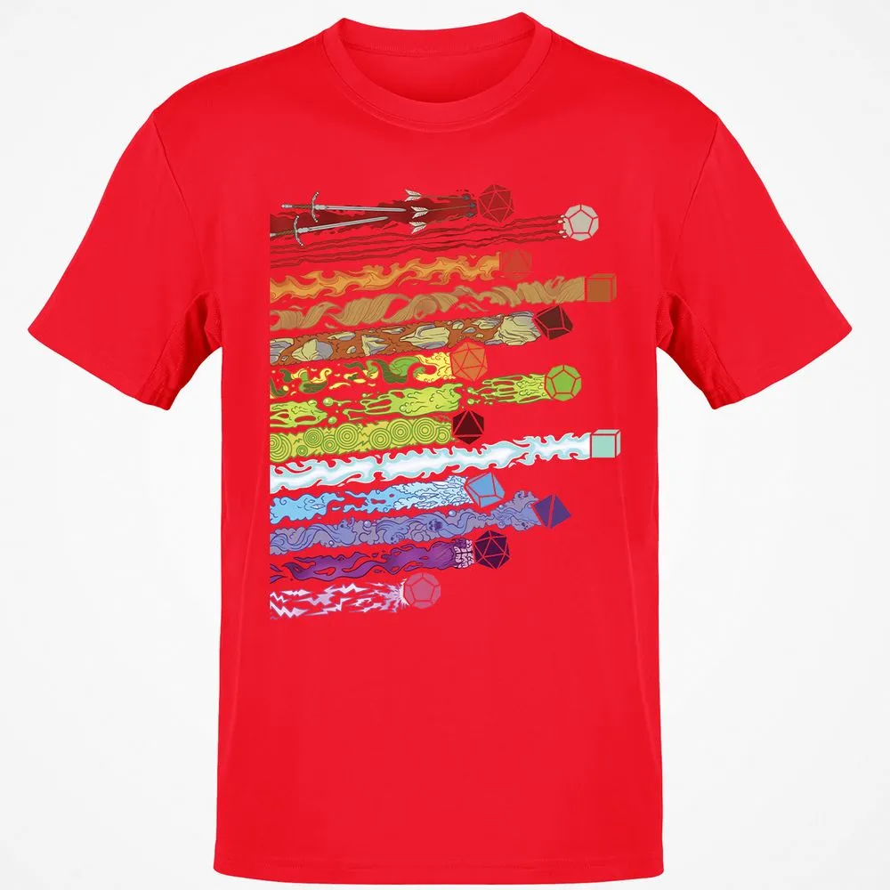Damage Dices T-Shirt - Red - 10