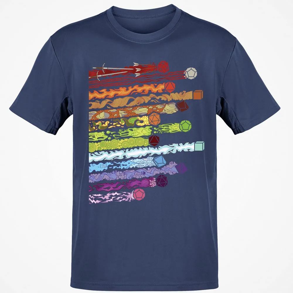 Damage Dices T-Shirt - Navy - 7