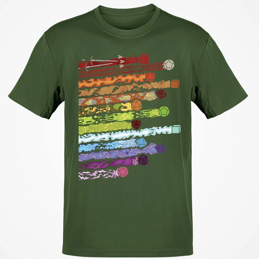 Damage Dices T-Shirt - Military Green - 6