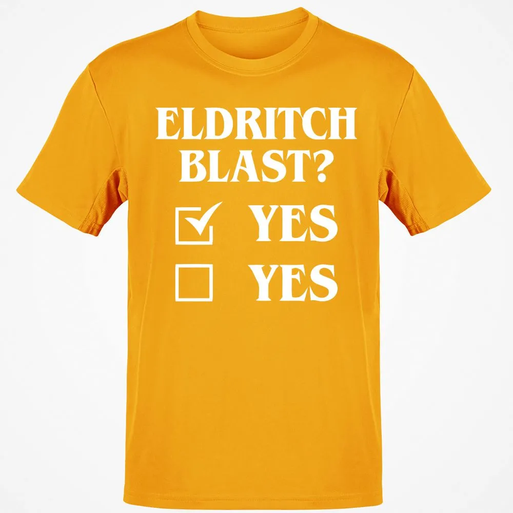 Eldritch Blast Yes T-Shirt - Gold - 4