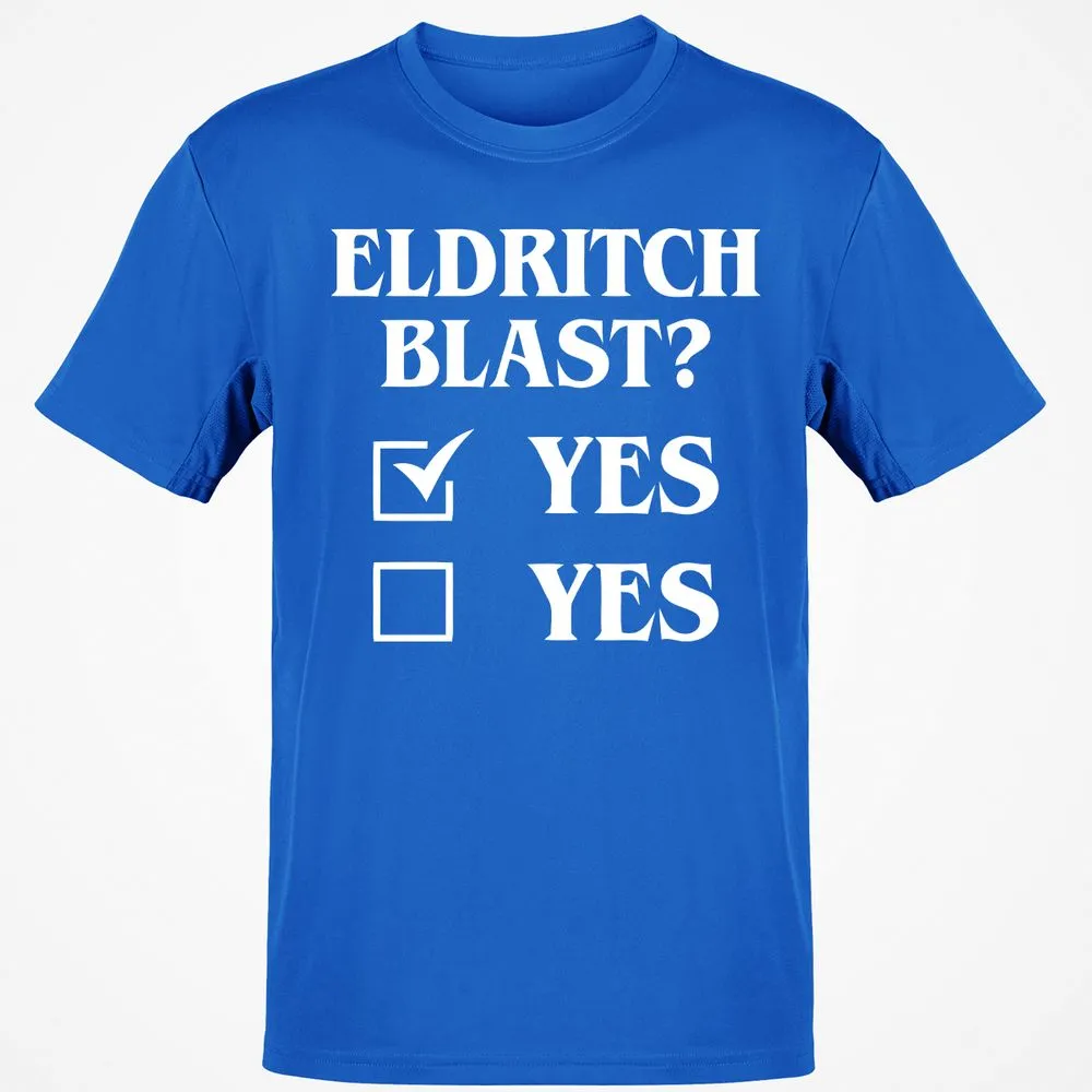 Eldritch Blast Yes T-Shirt - Royal - 11