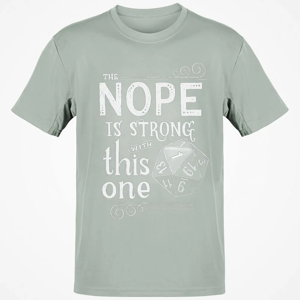 The NOPE is Strong with This One T-Shirt - Ash - 2