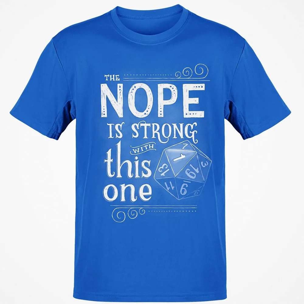 The NOPE is Strong with This One T-Shirt - Royal - 11