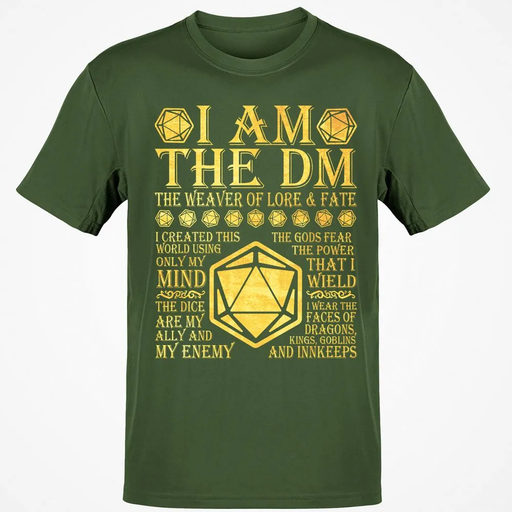 I Am The DM T-Shirt - Military Green - 6