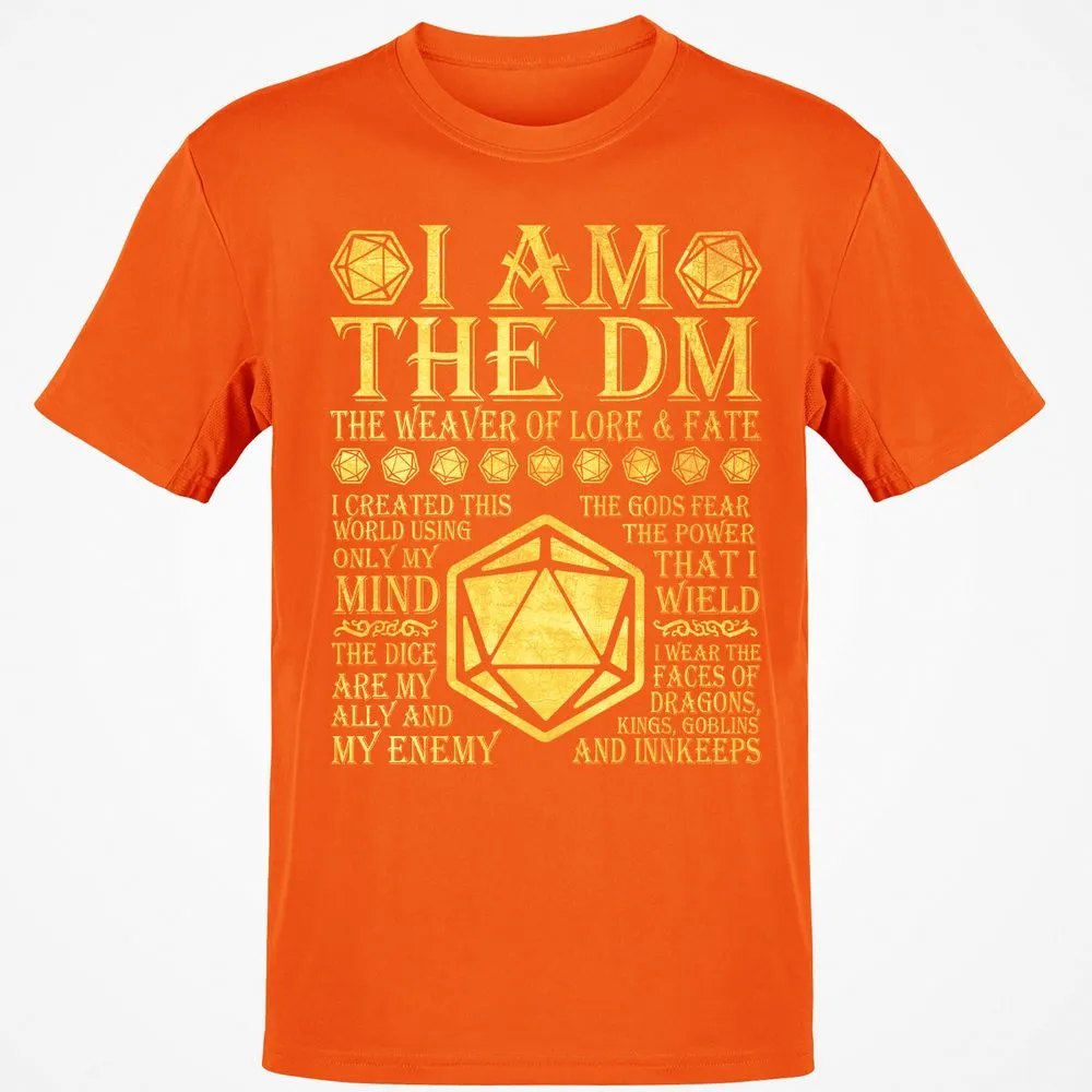 I Am The DM T-Shirt - Orange - 8