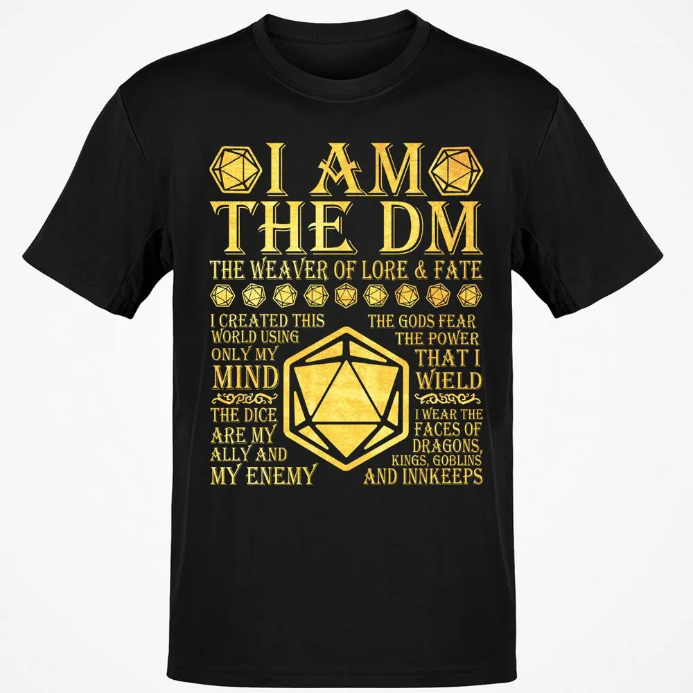 I Am The DM T-Shirt - Black - 1