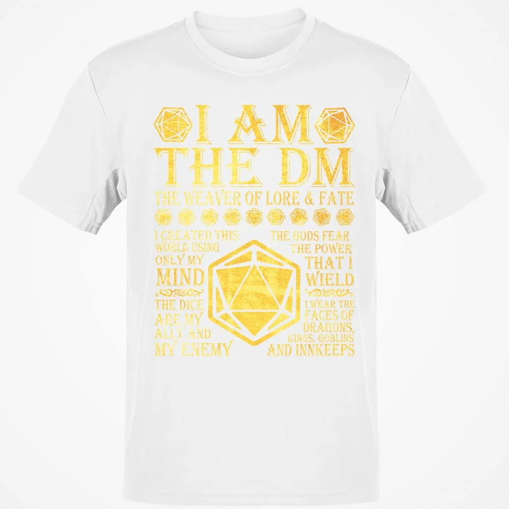 I Am The DM T-Shirt - White - 12