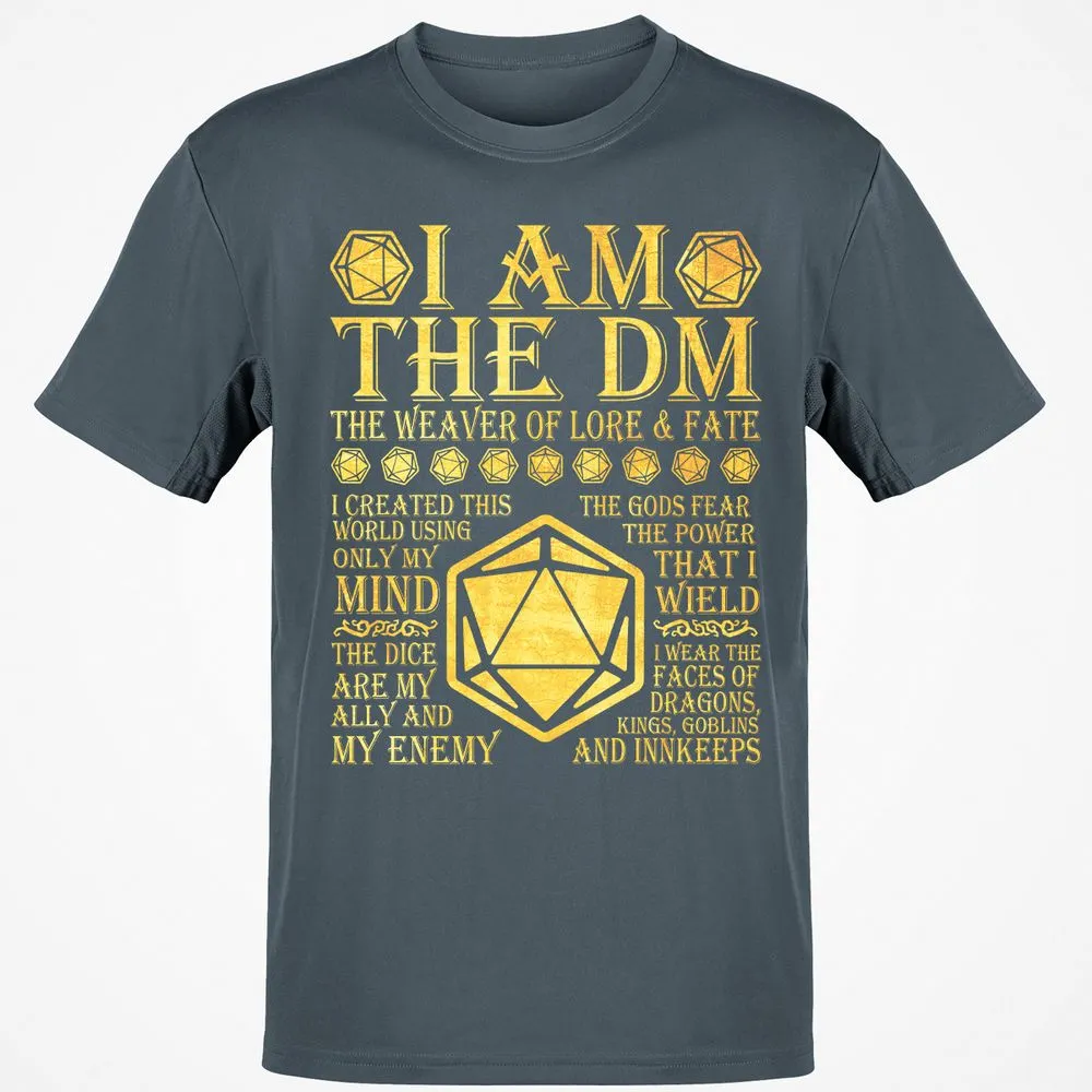 I Am The DM T-Shirt - Charcoal - 3