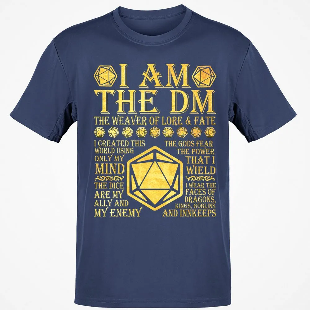 I Am The DM T-Shirt - Navy - 7