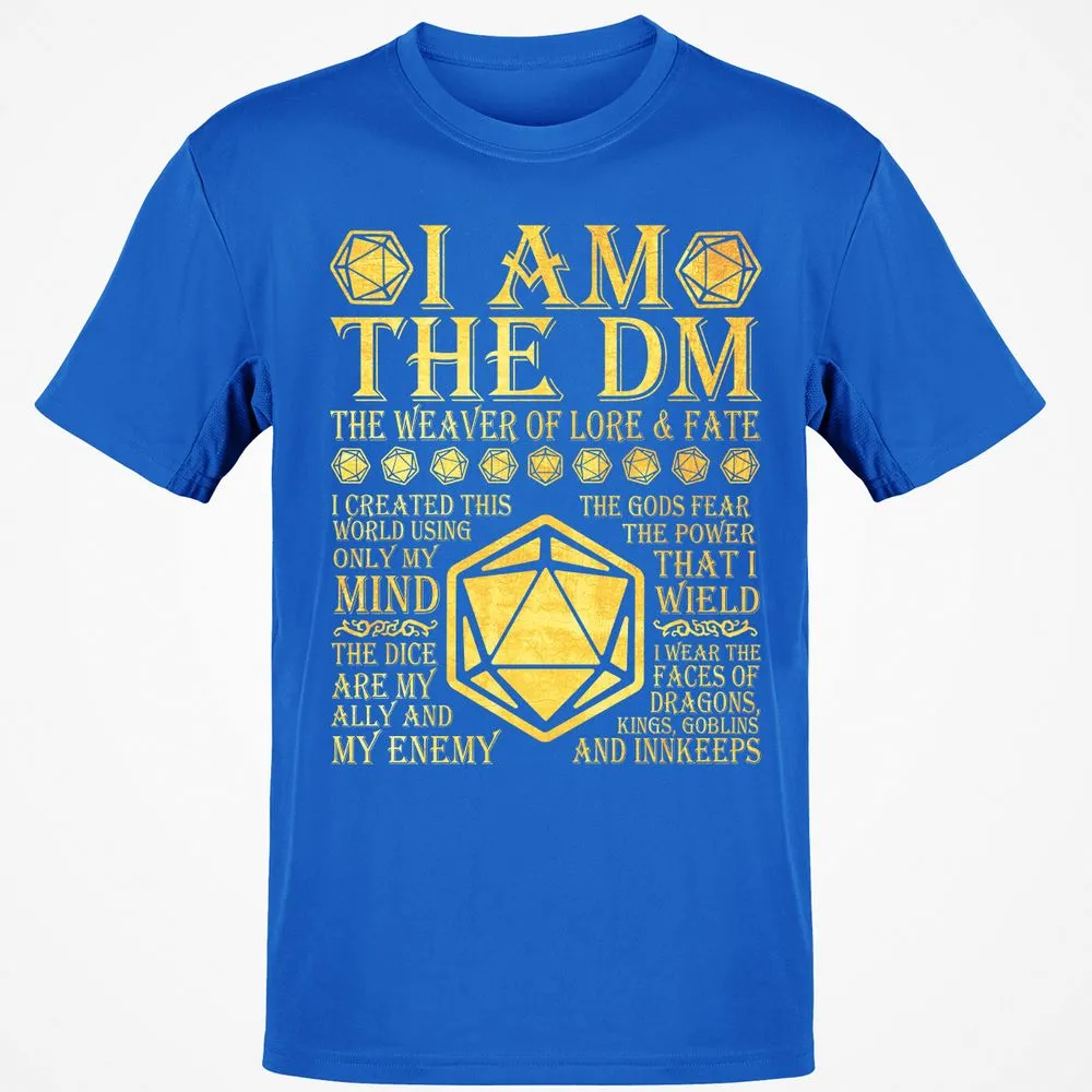 I Am The DM T-Shirt - Royal - 11