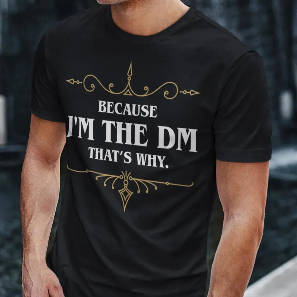 Because I'm the Master That's Why T-Shirt - 2
