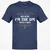 Because I'm the Master That's Why T-Shirt - Navy - 7