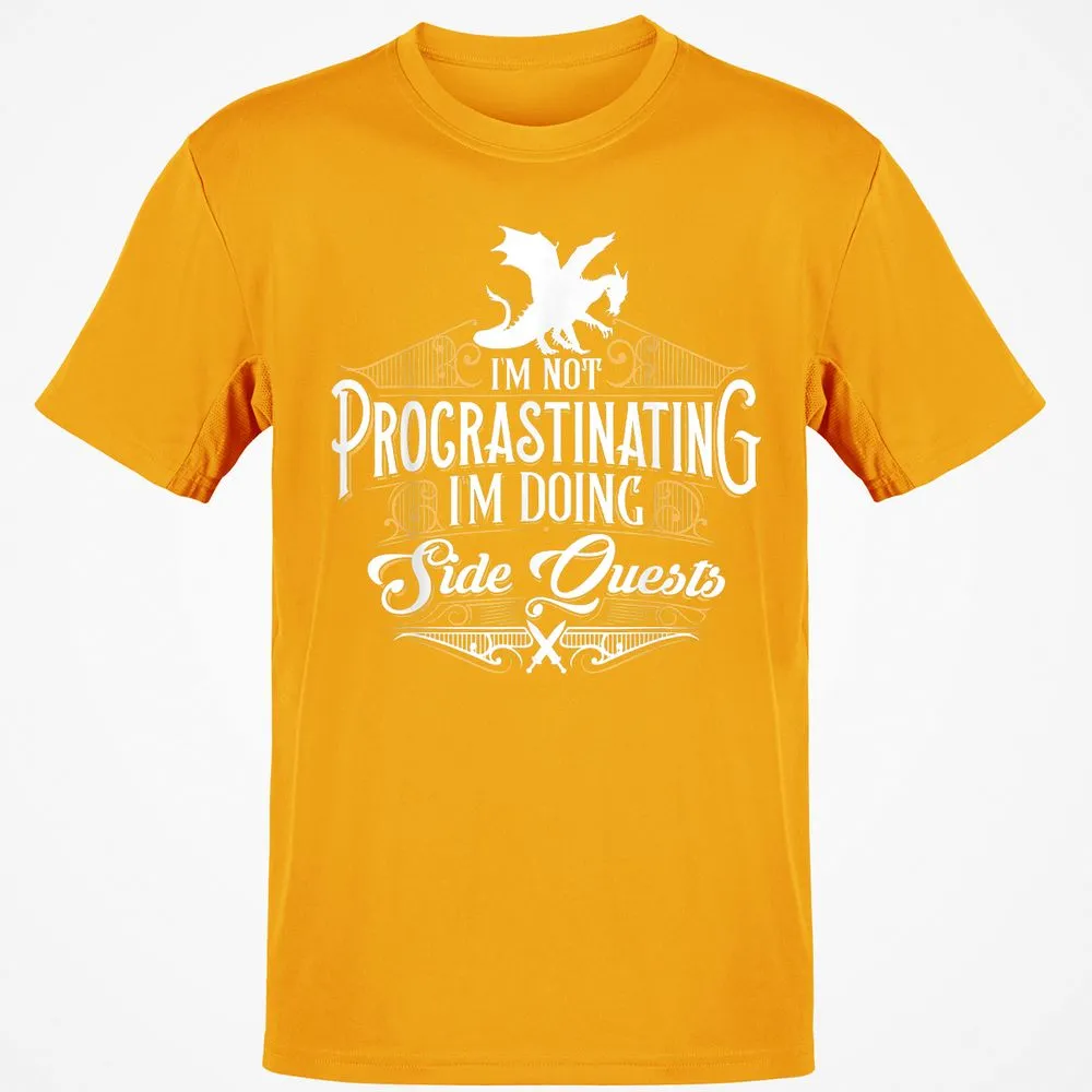 I'm Doing Side Quests T-Shirt - Gold - 4