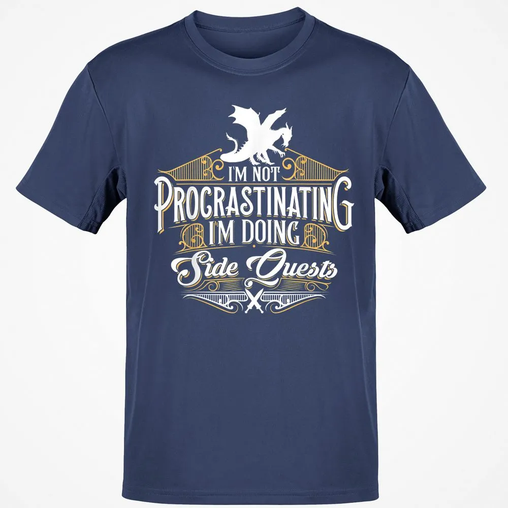 I'm Doing Side Quests T-Shirt - Navy - 7