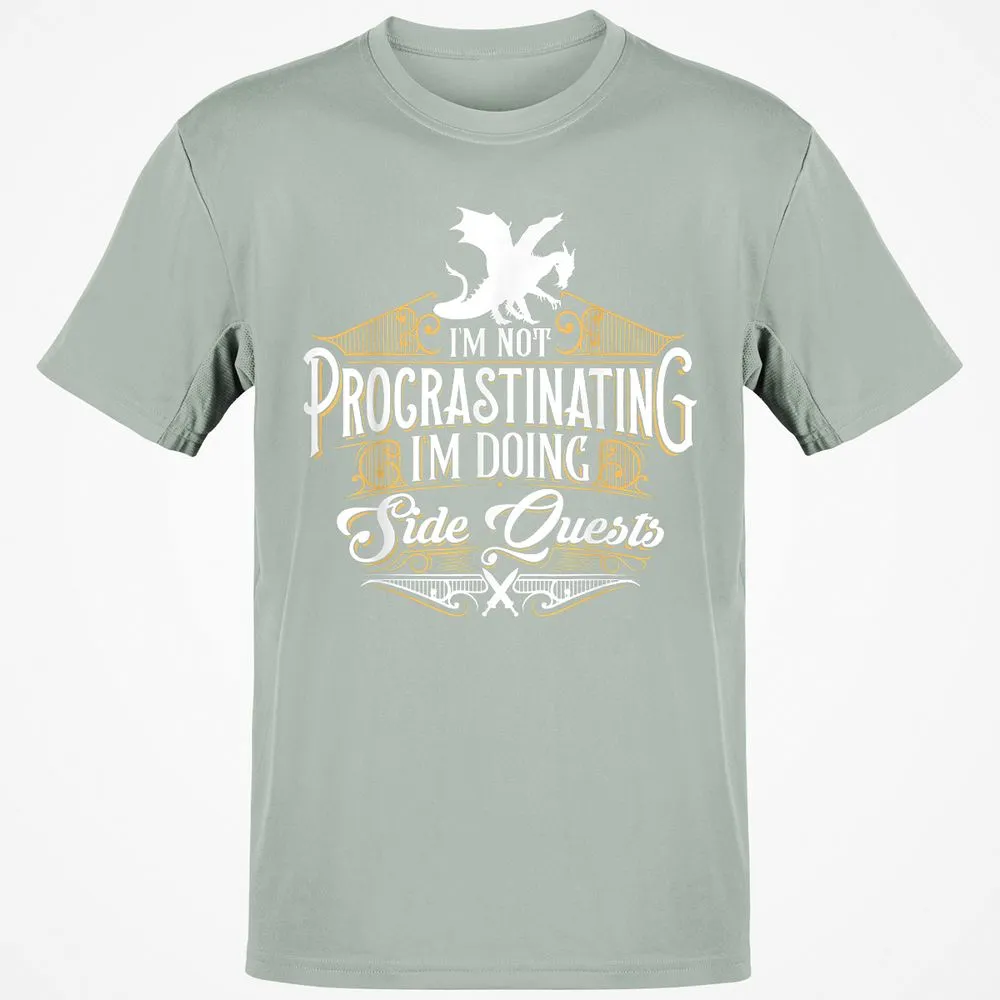 I'm Doing Side Quests T-Shirt - Ash - 2