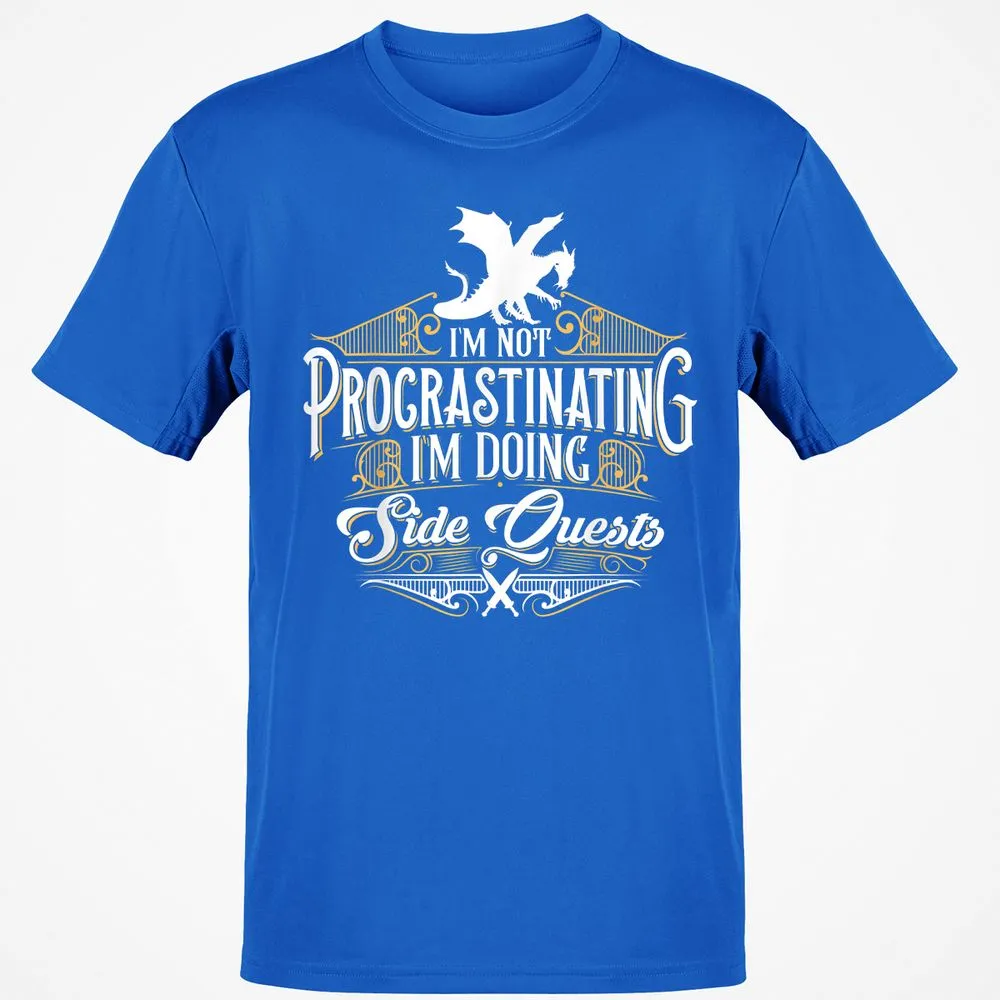 I'm Doing Side Quests T-Shirt - Royal - 11