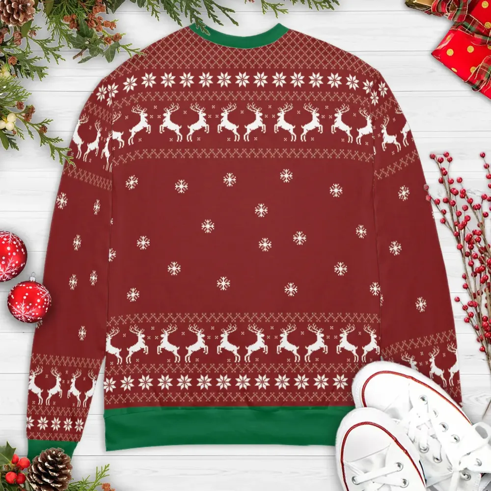 Holiday Humor National Lampoon's Christmas Vacation Ugly Christmas Sweatshirt - 4