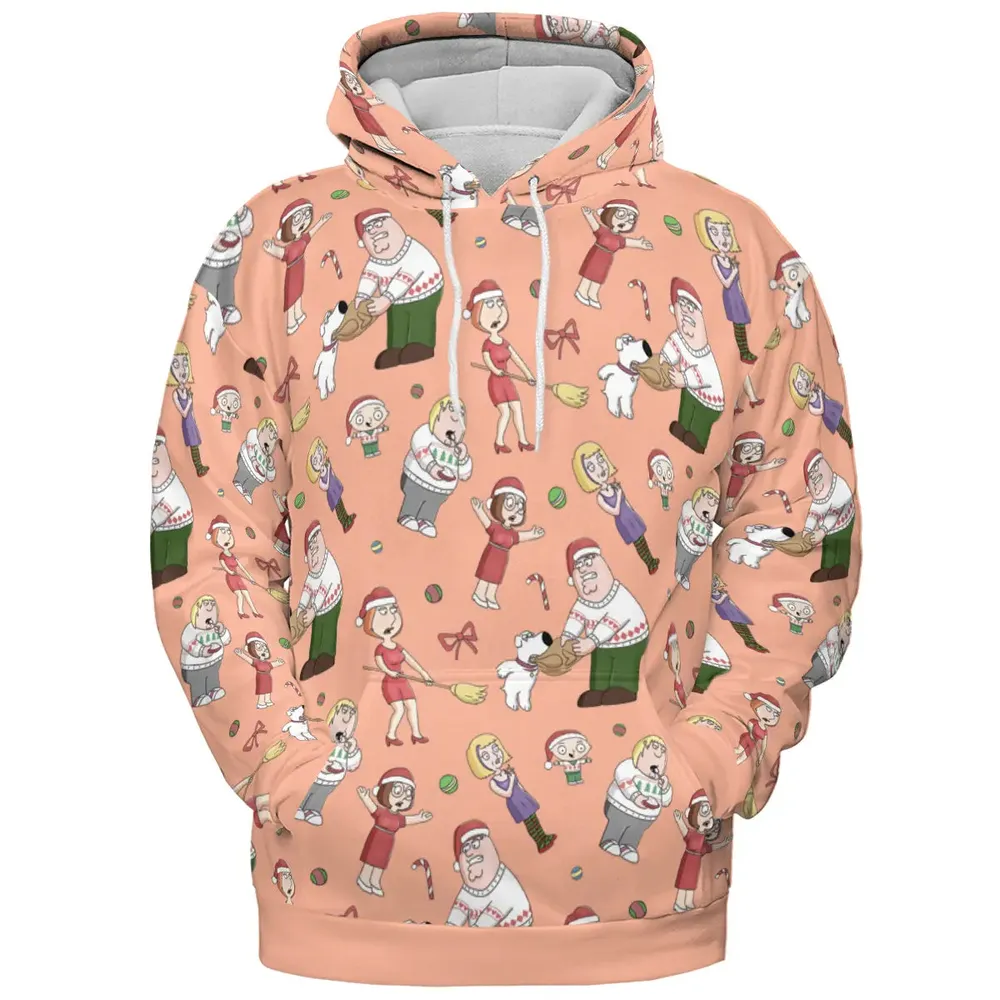 Griffin Christmas Family Guy All-over Print Hoodie - 2