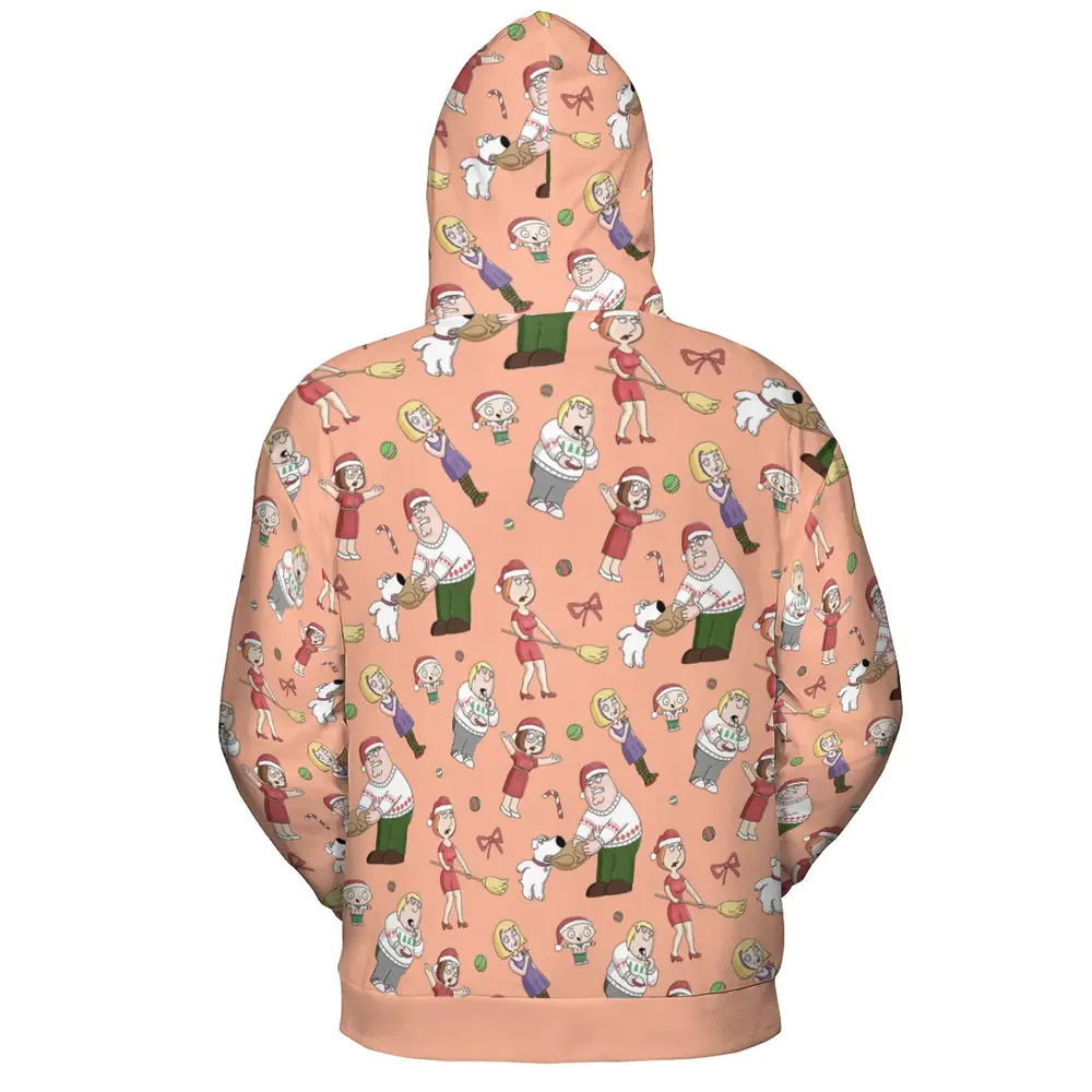 Griffin Christmas Family Guy All-over Print Hoodie - 3