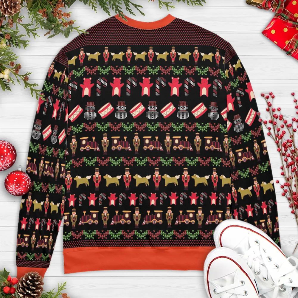 Put Your Nuts The Nutcrackers Ugly Christmas Sweatshirt - 4