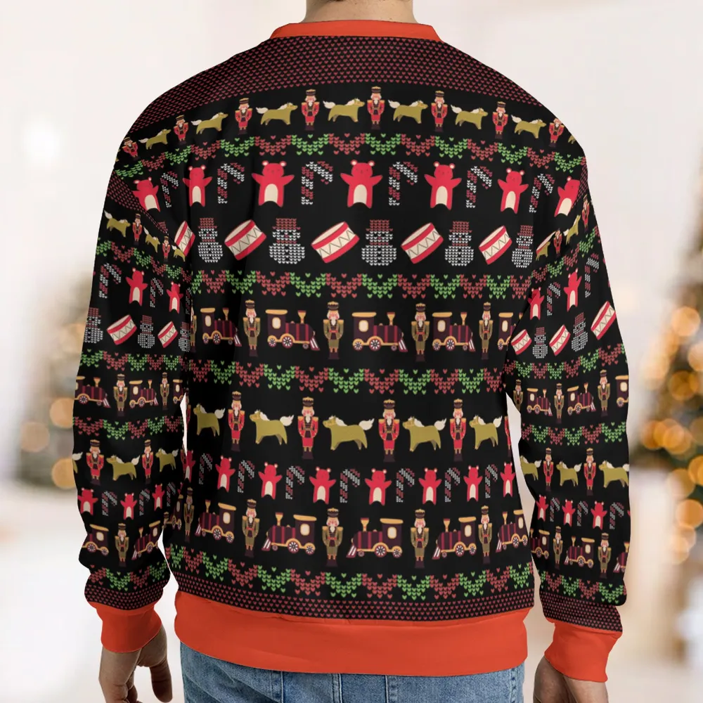 Put Your Nuts The Nutcrackers Ugly Christmas Sweatshirt - 2