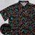 Floral Dice Button Down Shirt - 1