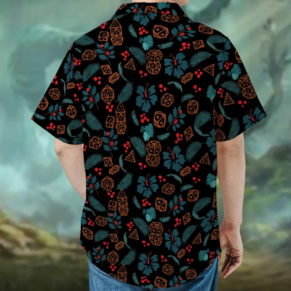 Floral Dice Hawaiian Shirt - 3