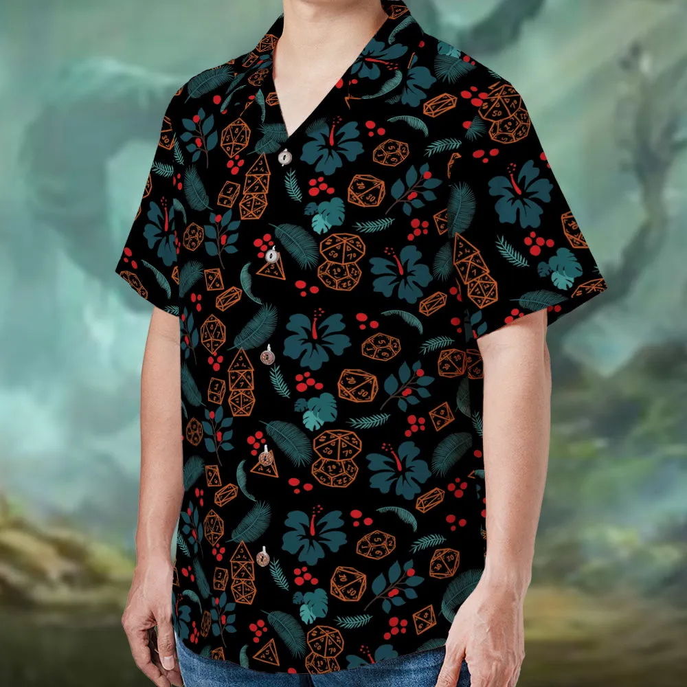 Floral Dice Hawaiian Shirt - 2
