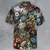 Flower Dice Button Down Shirt - 3