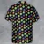 Rainbow Galaxy Dice Button Down Shirt - 3