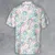 Soft Flower Dice Button Down Shirt - 3