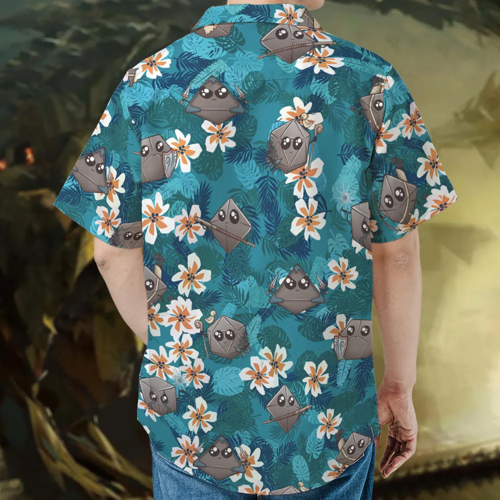 Kawaii Dice Hawaiian Shirt - 3