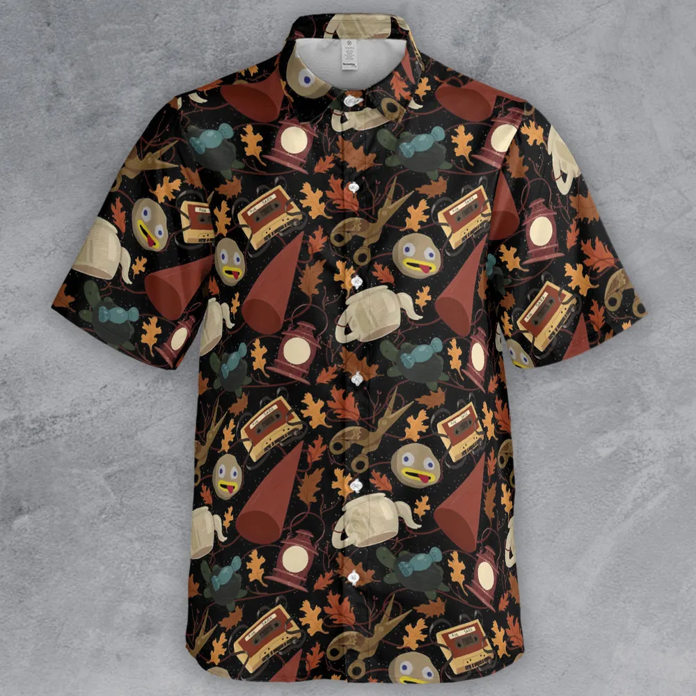 Pottsfield Harvest Festival Over The Garden Wall Button Down Shirt - 2