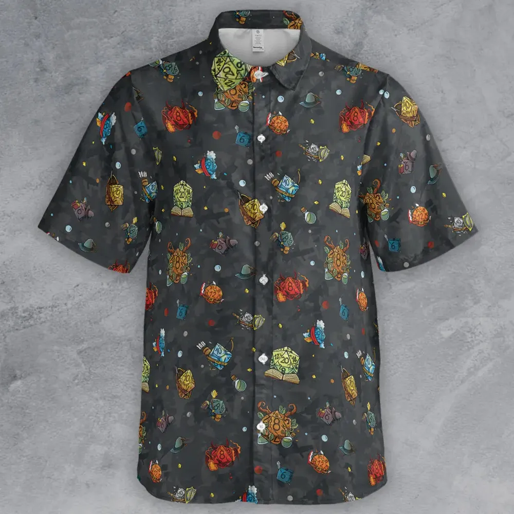 Class Dice Button Down Shirt - 2