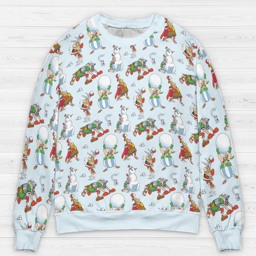 Winter Warriors Asterix All-over Print Sweatshirt - 3