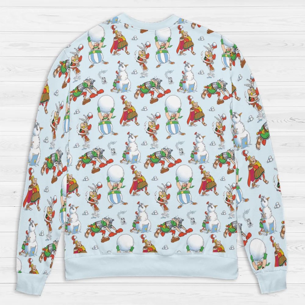Winter Warriors Asterix All-over Print Sweatshirt - 4